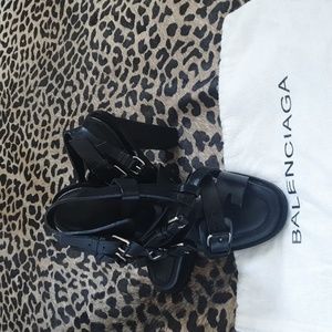 Black Rare Vintage Balenciaga Designer Shoes